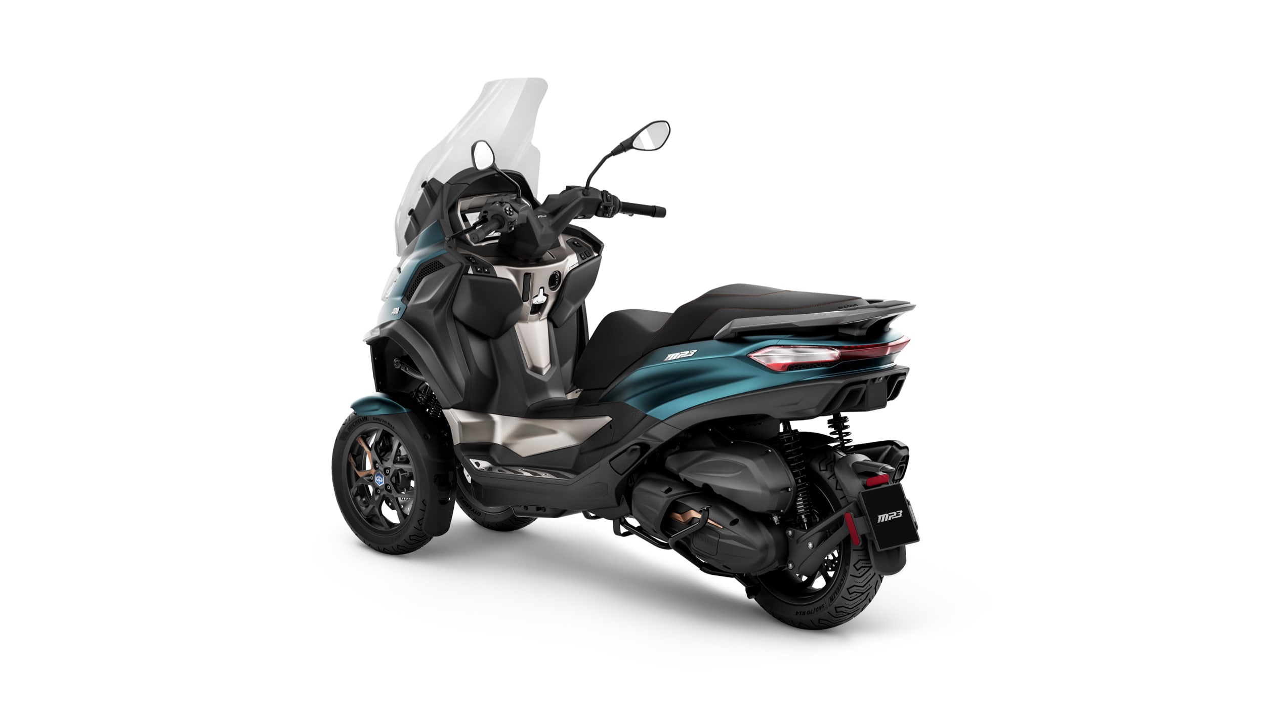 PIAGGIO MP3 530 EXCLUSIVE BLU OXYGEN MATT 2026 - obrazek 5