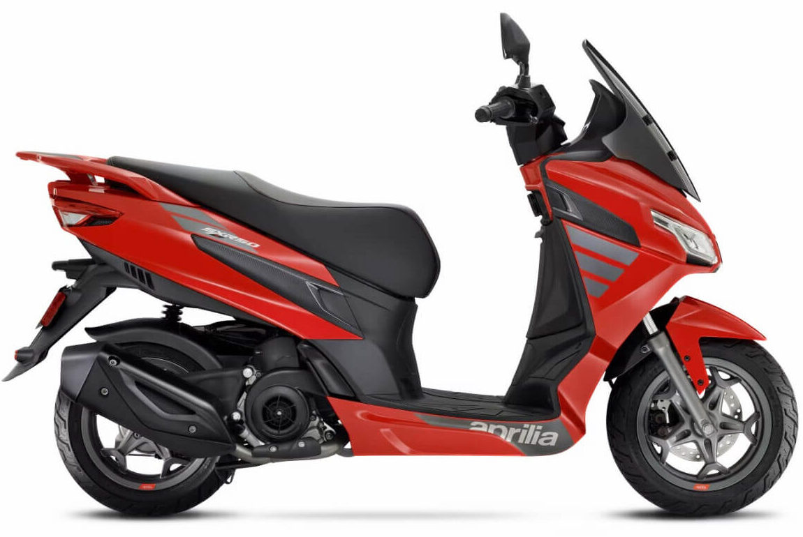 APRILIA SXR 50 SPORT POWER RED 2025 - Sklep motocyklowy Moto Mio Kraków