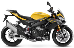 APRILIA TUONO V4 1100 SCORPION YELLOW 2026