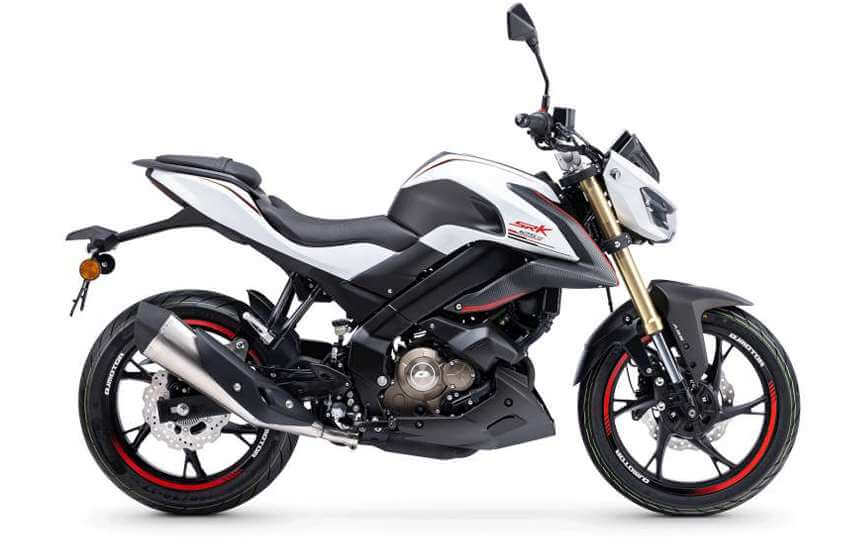 QJMOTOR SRK 125S WHITE 2026